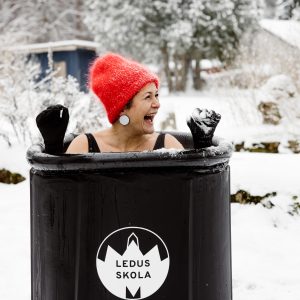 Ledusskolas portatīvā ledusvanna – saliekama aukstuma terapijas vanna